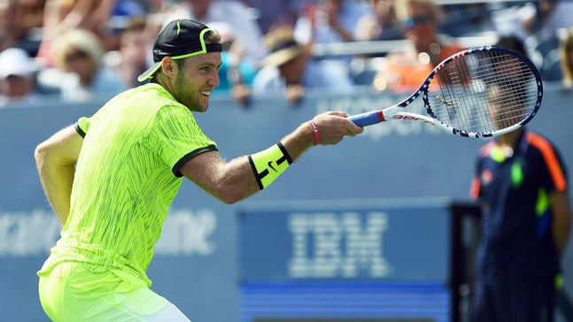 Jack Sock celebrated his U.S. Open win over Cilic with a fantastic fencing flourish
